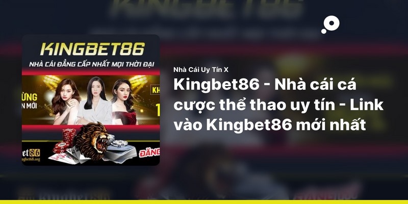 Giới thiệu nhà cái Kingbet86