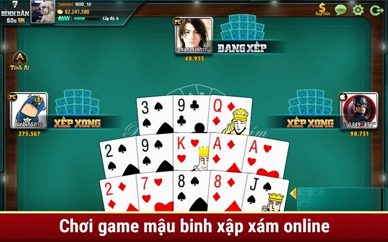 Cách chơi đánh bài Mậu Binh đơn giản nhất